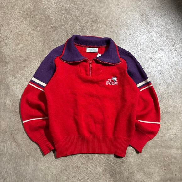 Vintage VTG 70’s 80’s Mt Bachelor Knit Sweater - Picture 4 of 8